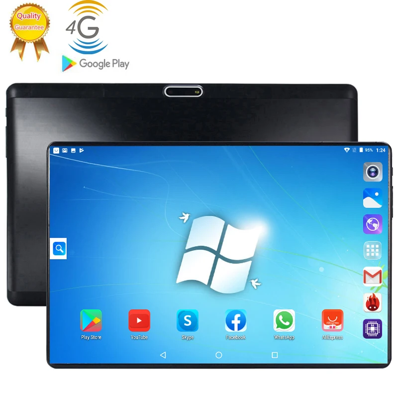 

Newest 10 inch Tablet Pc Octa Core 128GB Tablets Android 9.0 WiFi Bluetooth GPS 3G 4G Phone Call Dual SIM 64GB tab tablet holder