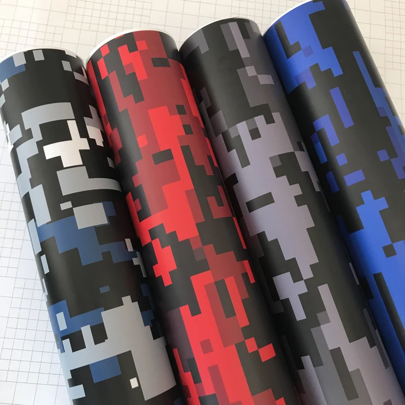 50x20 0/300/500 см цифровая пленка виниловая черная серая белая красная синяя
