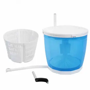 

2 in 1 Portable Outdoor Camping Hand-operated Mini Washing Machine Spin Dryer Camping Travelling Washing Machine Spin Dryer Tool