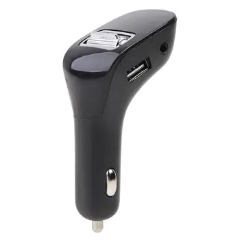 

F40 FM Transmitter Wireless Modulator Bluetooth 5.0 AUX-out Handsfree Car Kit U Disk MP3 Player Dual USB Charger