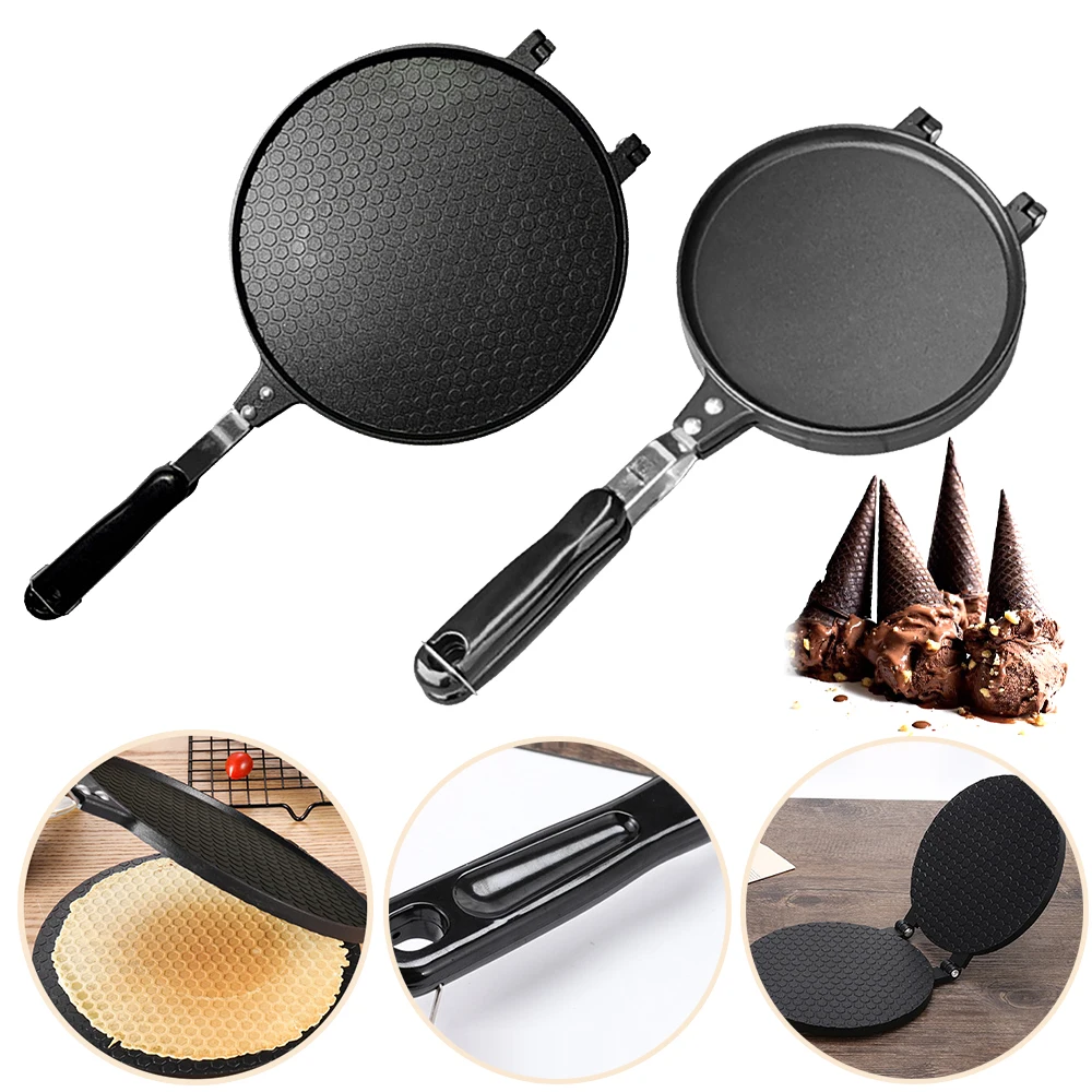 

Egg Roll Machine Accessories Crispy Eggs Omelet Mold Ice Cream Cone Maker Parts Baking Pan For Waffle Cake Bakeware Baking Tools