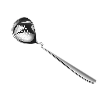

Soup Spoon Stainless Steel With Long Handle Tableware Easy Clean Colander Strainer Dishwasher Safe Kitchen Pot Hanging Dinner