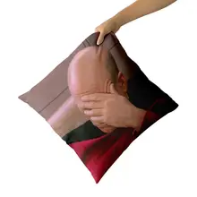 Picard meme Хлопок Холст пользовательские подушки чехлы на заказ подушка, подушка чехлы персонализированные подарки