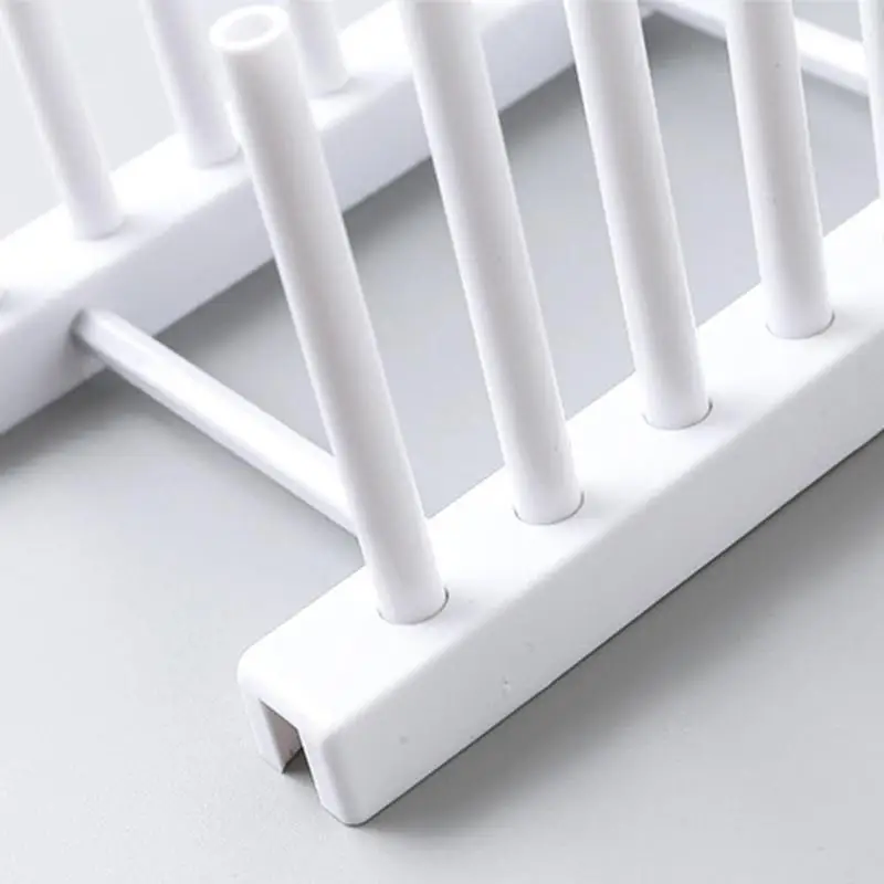 Creative Dish Plate Drain Rack Kitchen Tableware Drying Storage Tray Holder Multifunctional Cup Dish Storage Rack