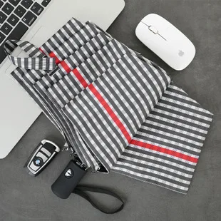 Flat Half off Parasol Women's Sun-resistant Dotted Parasol Hipster Pocket Rain Or Shine Dual Purpose Vinyl Rain Or Shine Folding