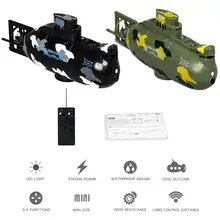 Беспроводная мини-субмарина с дистанционным управлением, плавающая мини подводная лодка для дайвинга, детские летние игрушки для воды, перезаряжаемый имитирующий пульт дистанционного управления, подарок на подарок