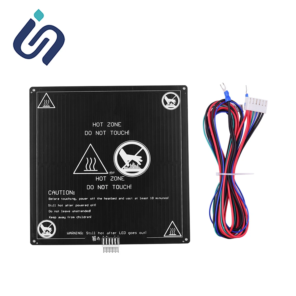 3D принтер Anet A6 A8 Подогреваемая кровать 12 В MK3 тепловая 220*220 мм/300*300 мм E10 E12 E16 ET4