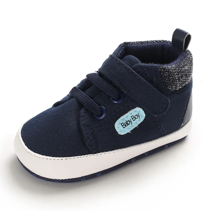 Autumn Baby Shoes Newborns Soft Sole of Shoes First walkers For Infant Boys Toddler Crib Sneakers Anti-slip Canvas Sports Shoes