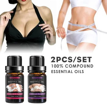 

2pcs/set Effective Breast Nourish Massage Oil Breast Enlargement Massage Essential Oil Chest Lift Up Chest Firm Oil