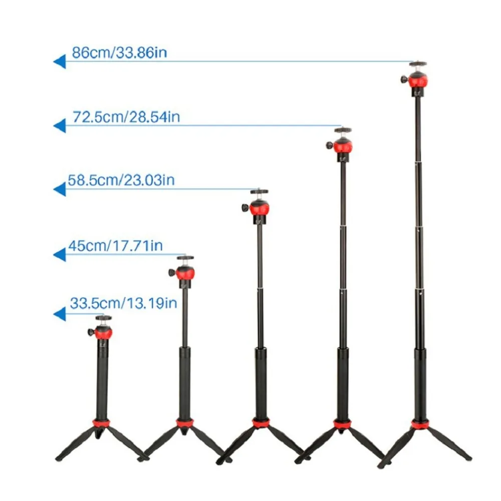 Ulanzi телефон удлинитель стержень масштабируемый удлинитель регулируемая высота ручной монопод Многофункциональный захват