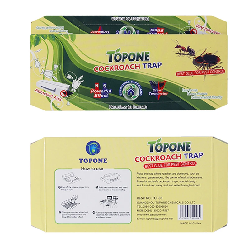 10PCS/Lot Cockroach Bait Cockroach Insect Sticky Board House Killer Killing Trap Sticker Non Toxic Capture Device Catcher Traps 10PCS/Lot Cockroach Bait Cockroach Insect Sticky Board House Killer Killing Trap Sticker Non Toxic Capture Device Catcher Traps