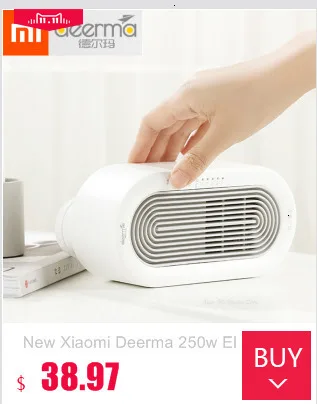 Горячие tod-xiaomi Mijia Viomi мини электрические обогреватели вентилятор столешница домашняя комната мощность грелка для зимы США вилка