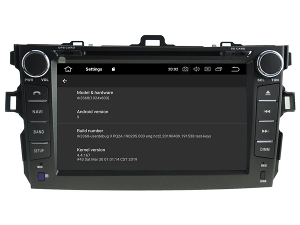 NaweiGe 8 дюймов Android Восьмиядерный 9,0 PX5 4+ 32 ГБ Автомобильный dvd для Toyota Corolla 2007-2012 Авторадио gps навигация автомобильный Радио стерео