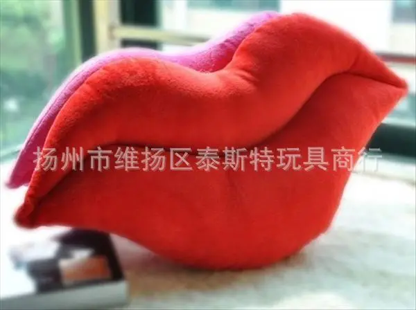Creative Plush Toys Model Sexy Big Lips Pillow Lip Red Back Cushion Wedding Valentine's Day BOY'S Confession Pillow