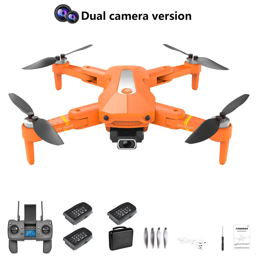 K80 PRO Drone, Dual camera version GPS; Fezardr -DRONE GS DrON