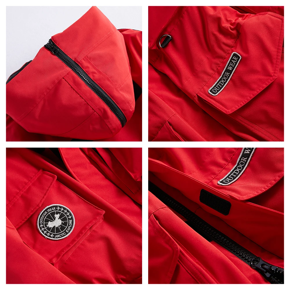 YAYA 2020 Winter Women's European Style Big Pocket