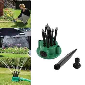 

360 Degree Garden Sprinklers Flexible Water Sprayer Lawn Grass Sprinkler Head Garden Yard Watering Tools