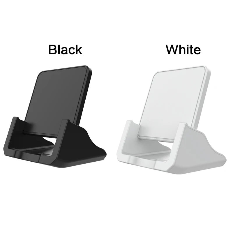 10W Fast Qi Wireless Charger For iPhone 8 Plus X XR XS MAX Samsung Galaxy S9 S8 Note 9 8 Desktop Mobile Phone Holder Charger