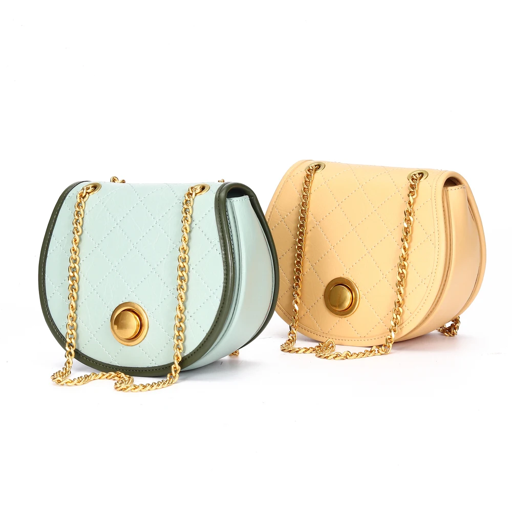 DASTINLY Saddle Bag Fashion Crossbody Shoulder Bags Popular Chain Messenger Bag