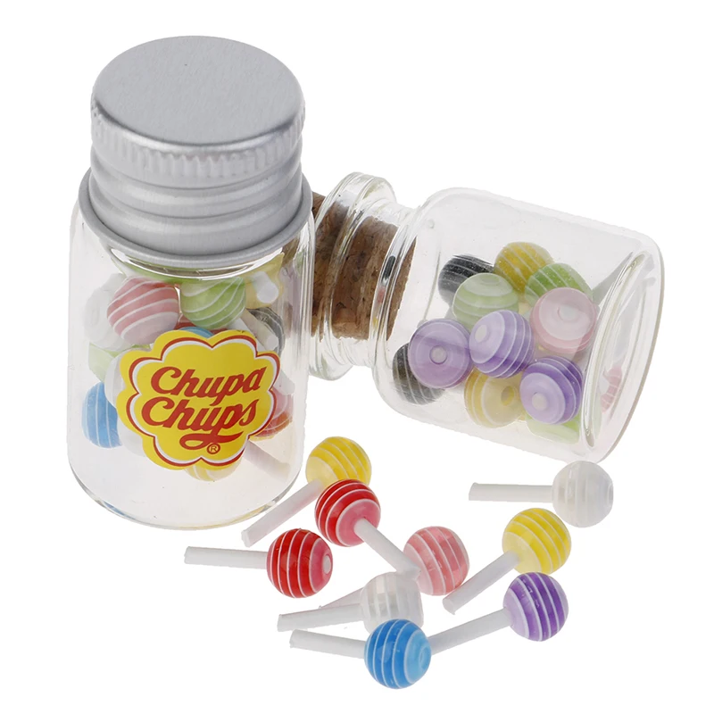 New 1/12 Miniature Food Dessert Sugar Mini Lollipops With Case Holder Candy For Doll House Kitchen Furniture Toys Accessories 5 New 1/12 Miniature Food Dessert Sugar Mini Lollipops With Case Holder Candy For Doll House Kitchen Furniture Toys Accessories 5