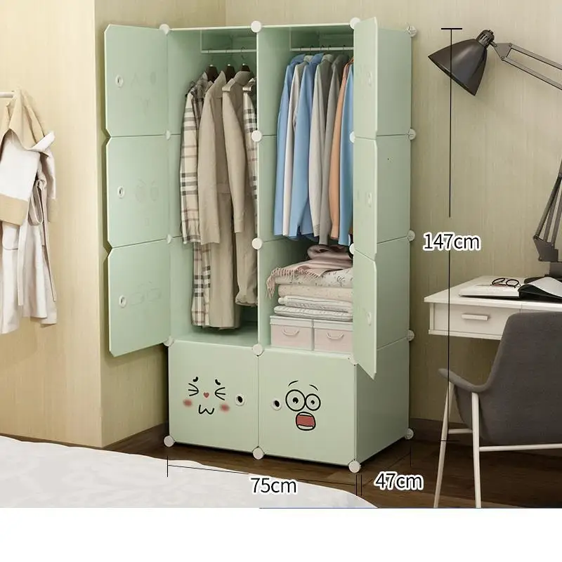 Version E Шкаф для спальни Ropero Armazenamento Szafa Armario Mueble De Dormitorio Guarda Roupa - Цвет: Version E