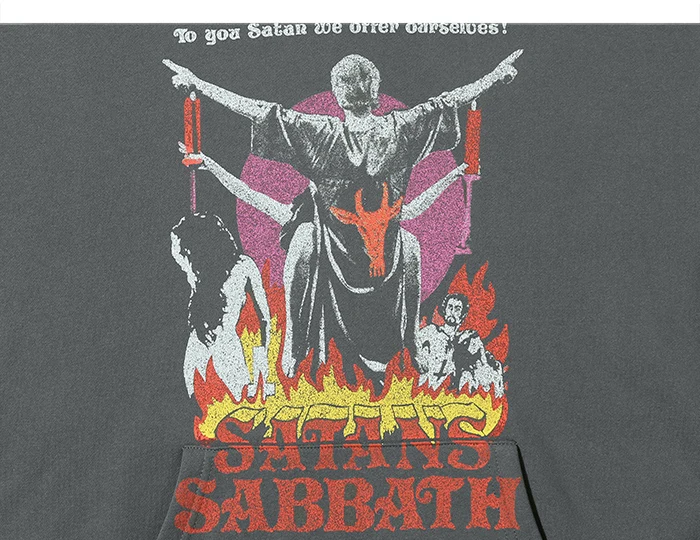 Aelfric Eden Goat Satan флисовые толстовки с капюшоном Мужские Harajuku Повседневный хлопковый пуловер в стиле панк Рок модная уличная одежда толстовки