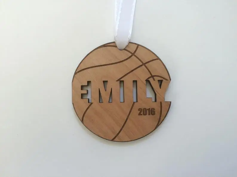 girls basketball ornament