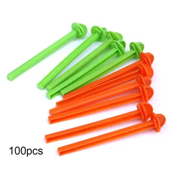 

100 Pcs Bird Durable Plastic Perch Staircase Stand Grinding Claw Toys for Parrot