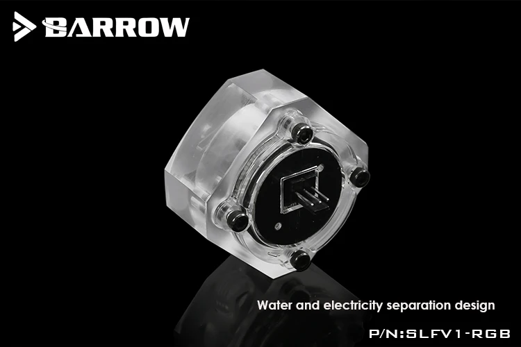 acrílico Rolamento de cerâmica, 5V ARGB Flow