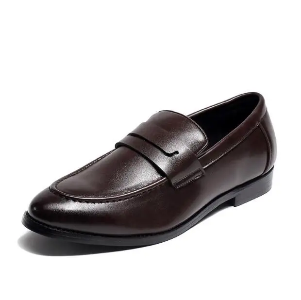 Mens Loafers Leather retro Shoes Designer Flat Driving Casual Shoes for men