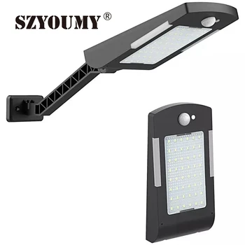 

SZYOUMY Upgraded 54 LED Wireless Solar Lamp With Three Modes Outdoor Waterproof Solar Light Security Lighting For House 10pcs