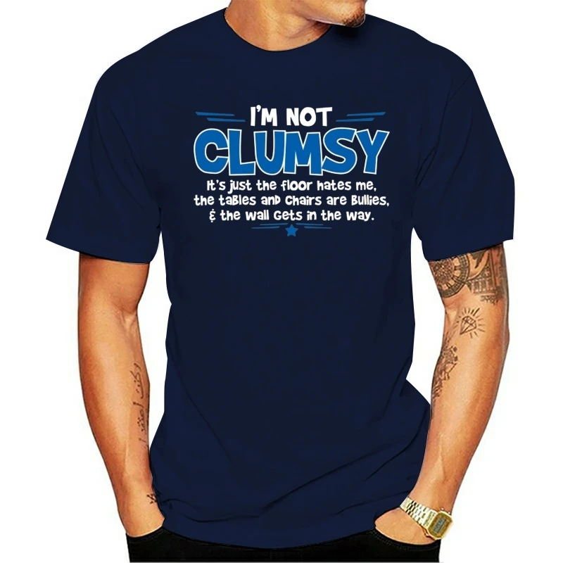 I'm Not Clumsy It's Just That Novelty Cool Sarcastic Adult Humor Funny T Shirt | Мужская одежда