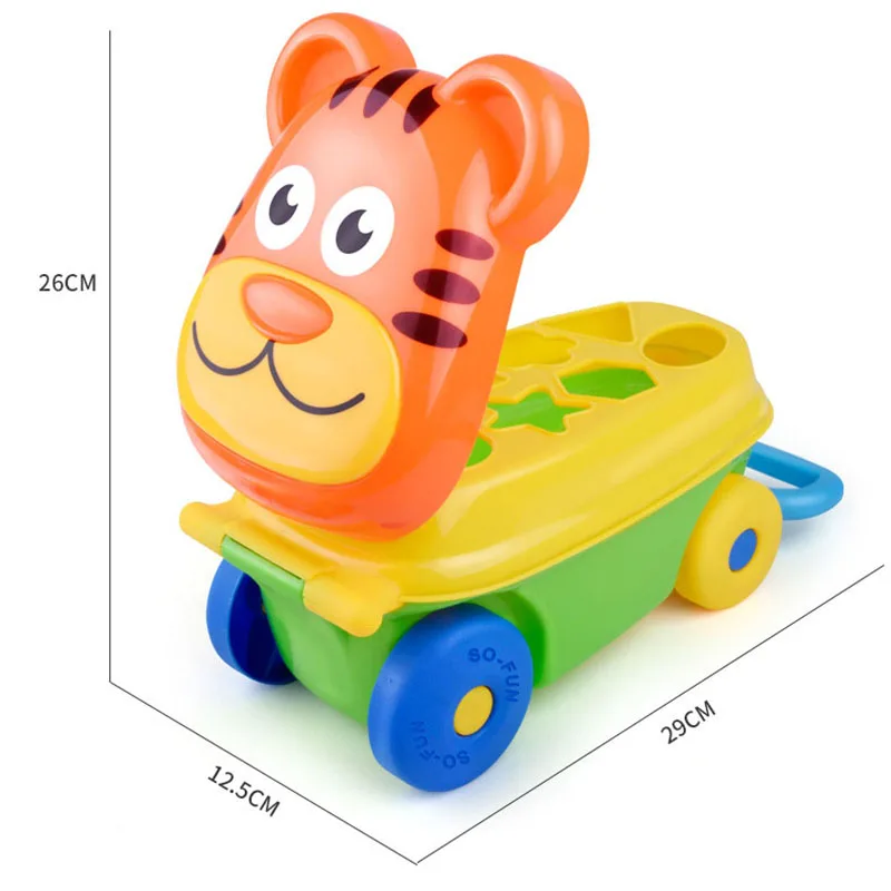 Finest  15Pcs Summer Children'S Beach Toys Beach Tool Set Children'S Hand Cart Beach Toy Set Summer Beach T