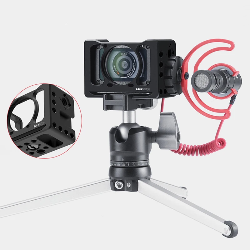 Алюминиевый защитный чехол для камеры sony RX0 II для экшн-камеры sony RX0