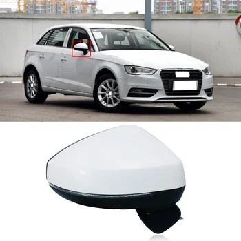 

CAPQX 6/8Wire For AUDI A3 2014-2019 Car Exterior Rearview Mirror Rear View Mirror Outside Reversing Mirror Assembly