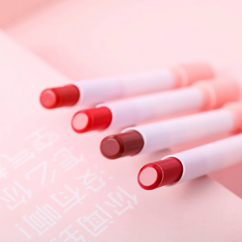 4pc Tube Shape Matte Nude Lipstick Non-stick Cup Moisturizing Long-lasting Waterproof Lipstick Lip Tint Makeup Lipstick 4pc Tube Shape Matte Nude Lipstick Non-stick Cup Moisturizing Long-lasting Waterproof Lipstick Lip Tint Makeup Lipstick
