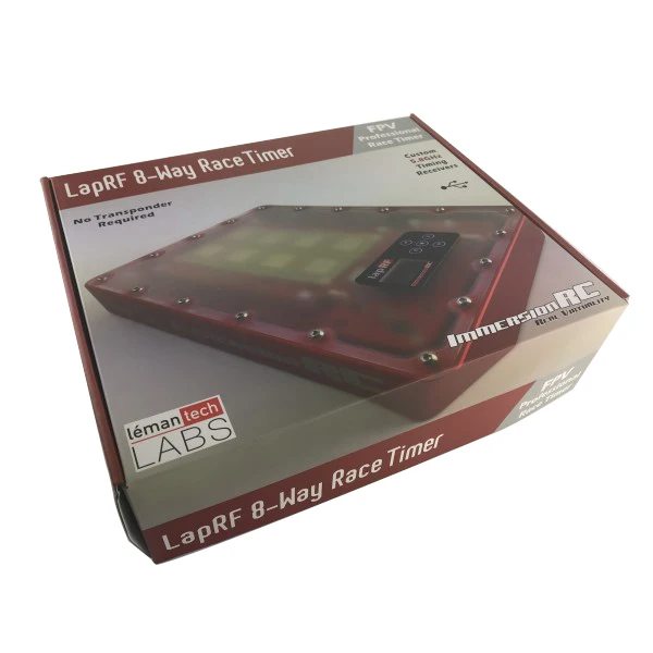 ImmersionRC LapRF 8-Way RaceTimer персональная гоночная Система синхронизации для 5,8 ГГц FPV RC Дрон модели самолета Квадрокоптер запасные части