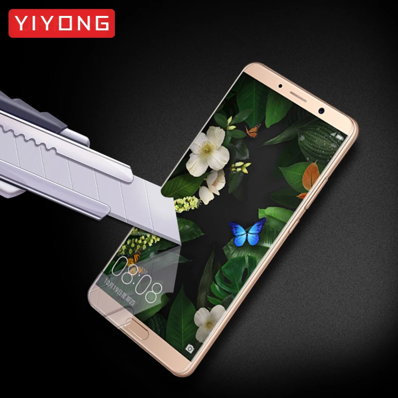 YIYONG 5D полное покрытие стекло для Huawei Mate 10 Pro Lite закаленное Защита экрана Flim Для Mate10