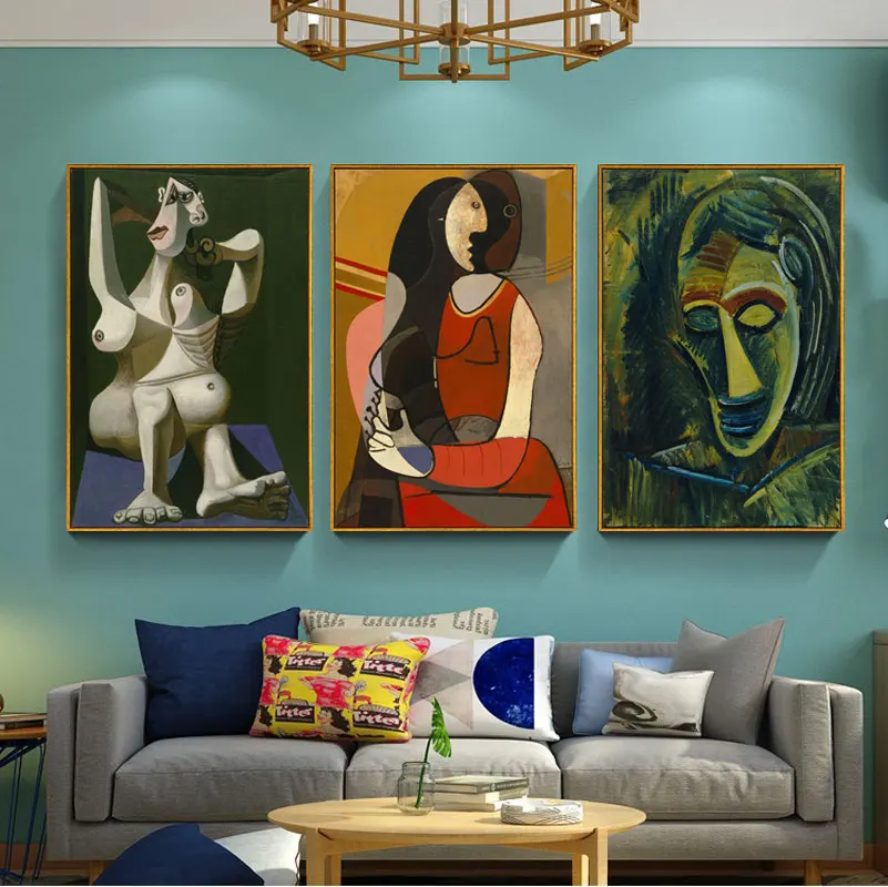 Abstract Vintage Painting Artist Exhibition Canvas Posters and Prints Museum Modern Gallery Wall Art Picture Home Décor