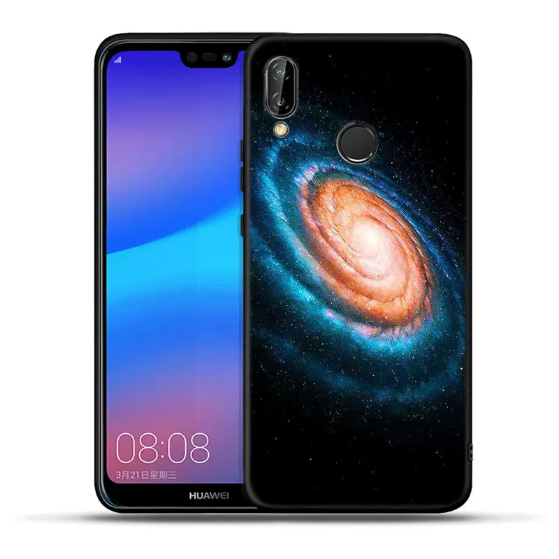H1400 Роскошный чехол с космическим Луном астронавт для Huawei Mate 10 20 P8 P9 P10 P20 P30 Lite Plus Pro Силиконовые чехлы Fundas - Цвет: H1400