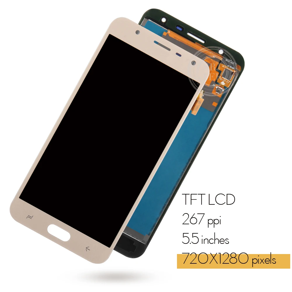 Srjtek для Samsung Galaxy J7 Duo J720 ЖК сенсорный дигитайзер Сенсорное стекло в сборе экран J720M