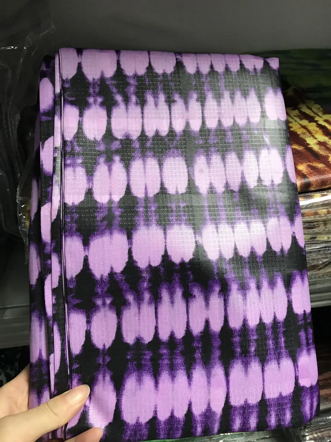 Базен riche getzner нигерийские кружевные ткани фиолетовая морская парча ткани Базен riche ткань для свадебного платья материалы 5 ярдов/лот