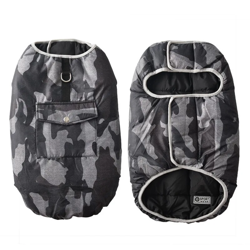 Sport Winter Dog Clothes Small Pet Clothing Vest Puppy Jacket Warm cotton dog Coat waterproof For Small Medium Large big Dogs