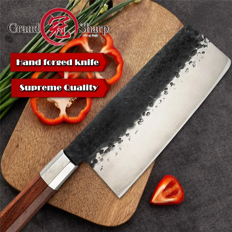 Handmade-Chinese-Cleaver-7-5-inch-High-Carbon-4cr13-Steel-Cooking-Slicing-Tools-Professional-Chef-Knife