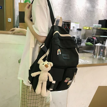 

Japanese Campus Women's Backpacks for Girls Harajuku Mori Schoolbag Female Student Junior High School Backpack Women Luxury 2020