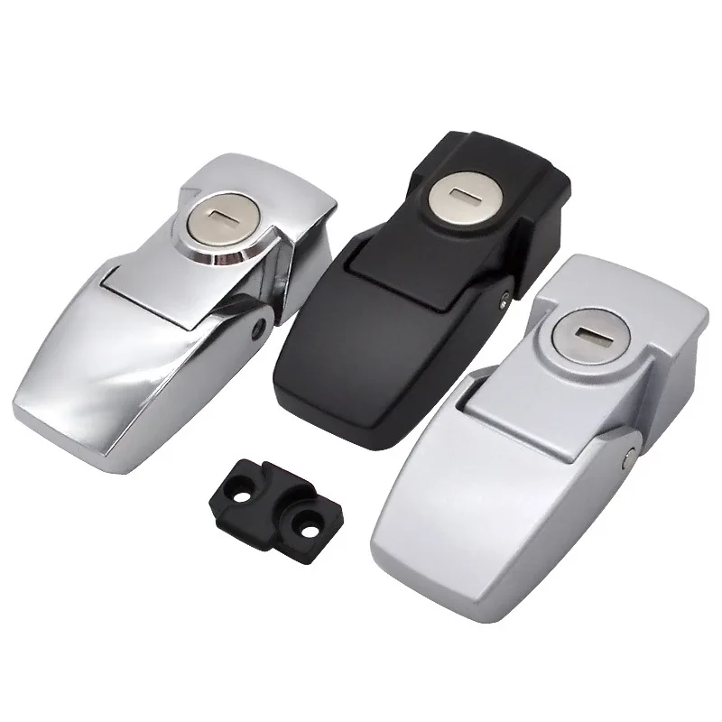 Koffer Klink Black Hasp Lock Zinklegering Verborgen Box Security Toggle Gesp