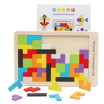 

Tetris jigsaw building blocks young children's intellectual development toys early education boys and girls