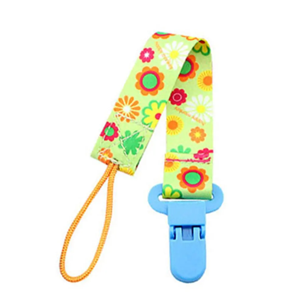 

Baby Floral Pacifier Clip Pacifier Chain Dummy Clip Nipple Holder For Nipples Children Pacifier Clips Teether Anti-drop Rope