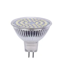 

White Warm MR16 Base Un Dimmable MR16 Led Lamp Light 12VDC 12LEDs 5050SMD 2W Spotlight Bulb Bubble Ball Bulbs For Bedroom Decor