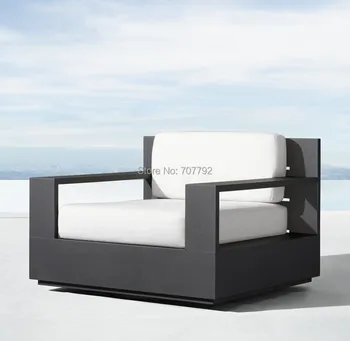 

Modern garden outdoor patio aluminum swivel lounge chair furniture